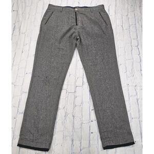 SMASH Gray MENS SIZE 42 Wool Blend Flat Front Pants Joggers